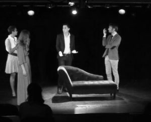 Comédiens des cours de théâtre à Paris, Lizart, spectacle perfectionnement 2022