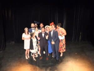 Cours de théâtre à Paris, cours Lizart niveau Intermédiaire, spectacle de fin d'année 2025, théâtre Clavel