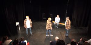 Repréntation de fin d'année des cours de théâtre à Paris, amateur, cours Lizart, année 2025