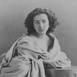 Sarah Bernhardt étudiée dans les cours de théâtre à Paris