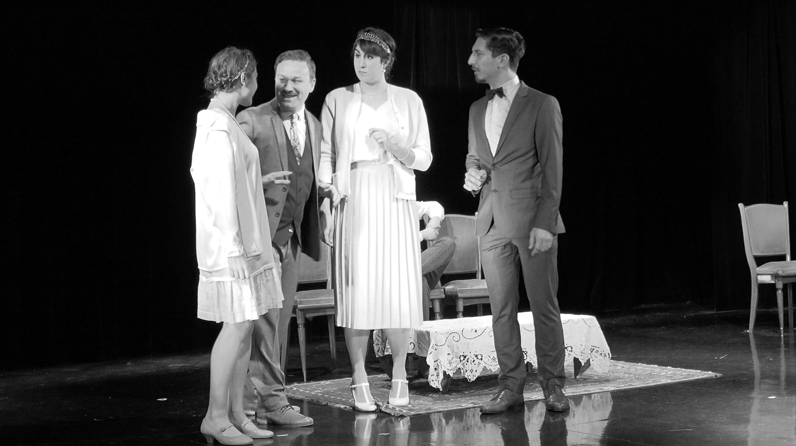 Spectacle du cours de théâtre troupe