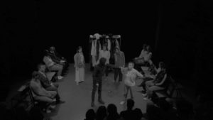 Spectacle 2022 des élèves avancés des cours de théâtre à Paris, Lizart
