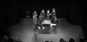 Spectacle ado des élèves du cours de théâtre à Paris Lizart, 2022