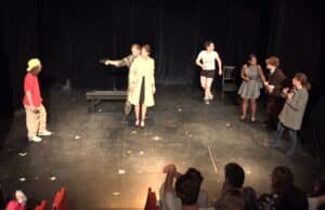 Spectacle de fin d'année des élèves du cours de théâtre à Paris, LizArt, niveau Avancé, année 2024