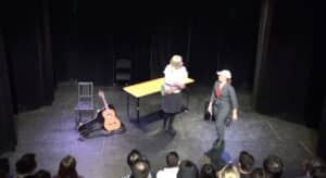 Spectacle des élèves des cours Débutant de théâtre à Paris, Lizart, 2024