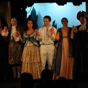 comédiens de la troupe Lizart