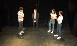 cours de théâtre amateur à Paris, spectacle Lizart 2024