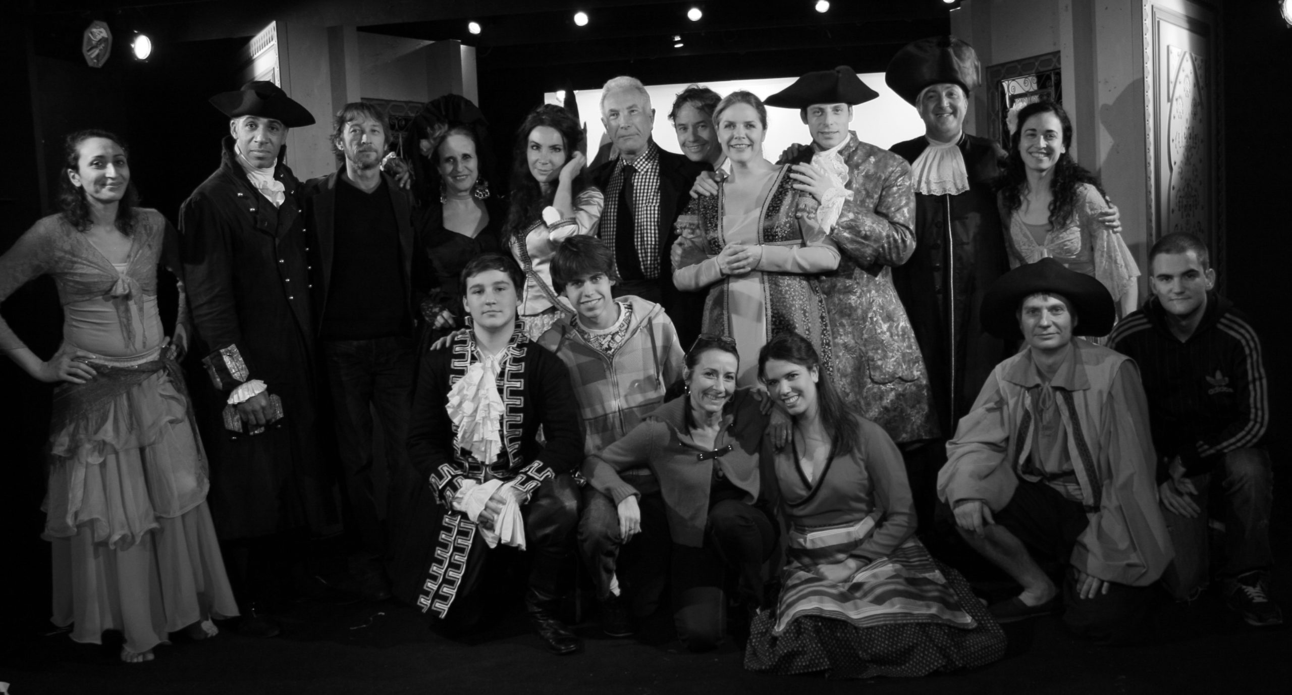 Troupe de la compagnie Lizart
